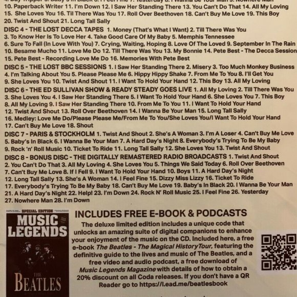 The BEATLES On The Air In The Studio & In Concert - Picture 6 of 6